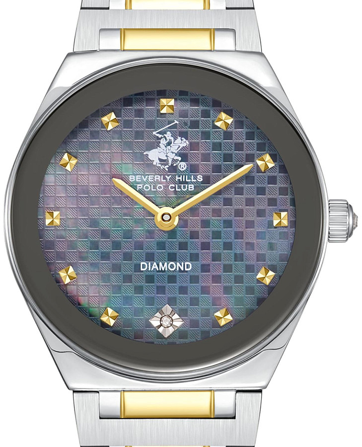 Часы Beverly Hills Polo Club BP3866C.260 — кварцевые, суперметалл металл