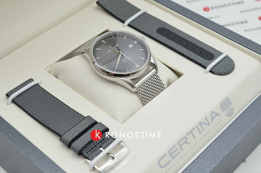 Часы Certina DS-1 Powermatic 80 C029.807.11.081.02 — тканевый, мужские