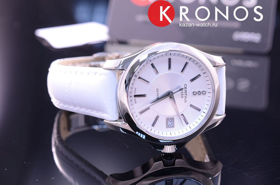 Часы Certina C004.210.16.036.00 — кварцевые, сталь металл