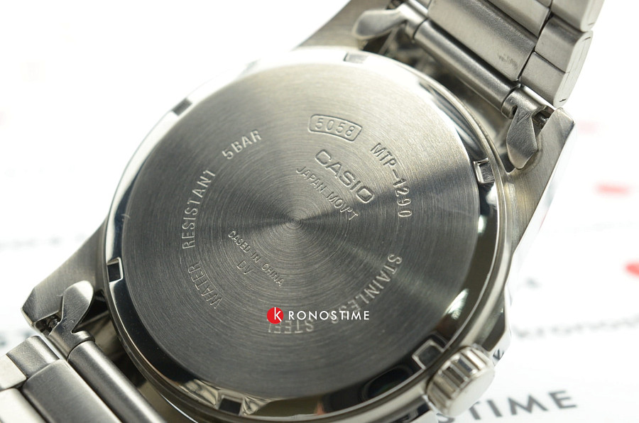 Часы Casio MTP-1290D-2A — Япония, кварцевые