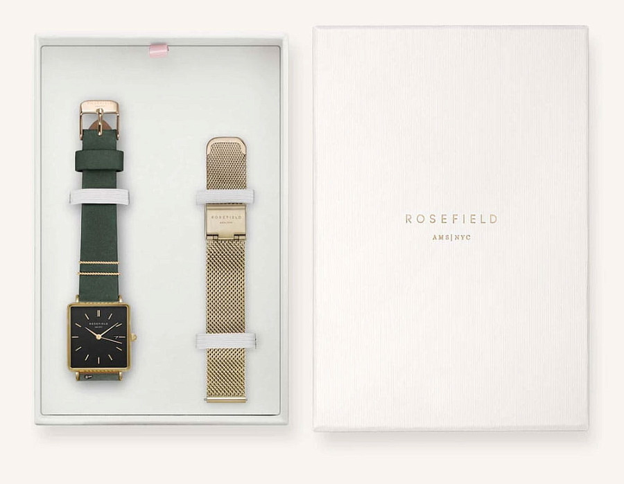 Часы Rosefield Boxy BFGMG-X237 — кожаный, женские