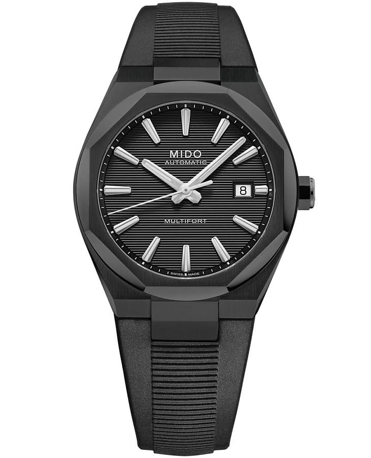 Часы Mido Multifort 8 One Crown M055.507.37.051.00 — мужские, черный