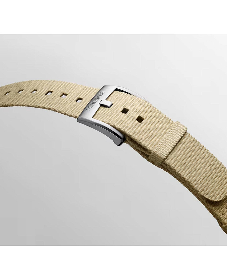 Часы Longines Spirit L3.821.4.53.9 — мужские, бежевый