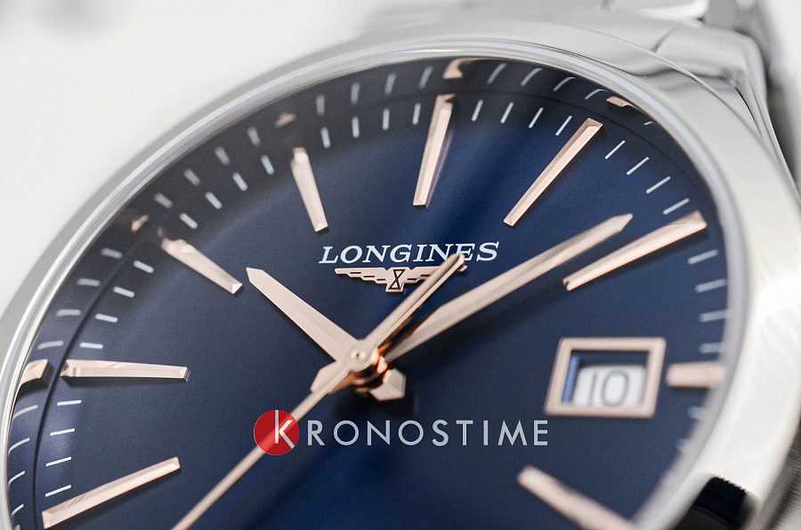 Часы Longines Conquest Classic L2.386.4.92.6 — Швейцария, кварцевые
