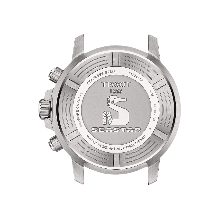 Часы Tissot Seastar 1000 Quartz Chronograph T120.417.11.041.03 — нержавеющая сталь, мужские