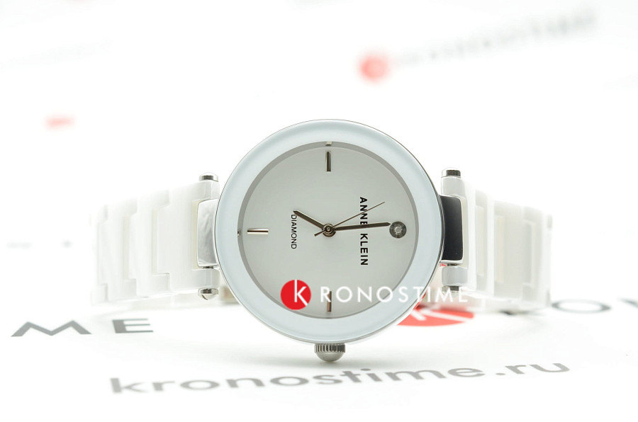 Часы Anne Klein Diamond 1019WTWT — нержавеющая сталь + золото 18к, женские