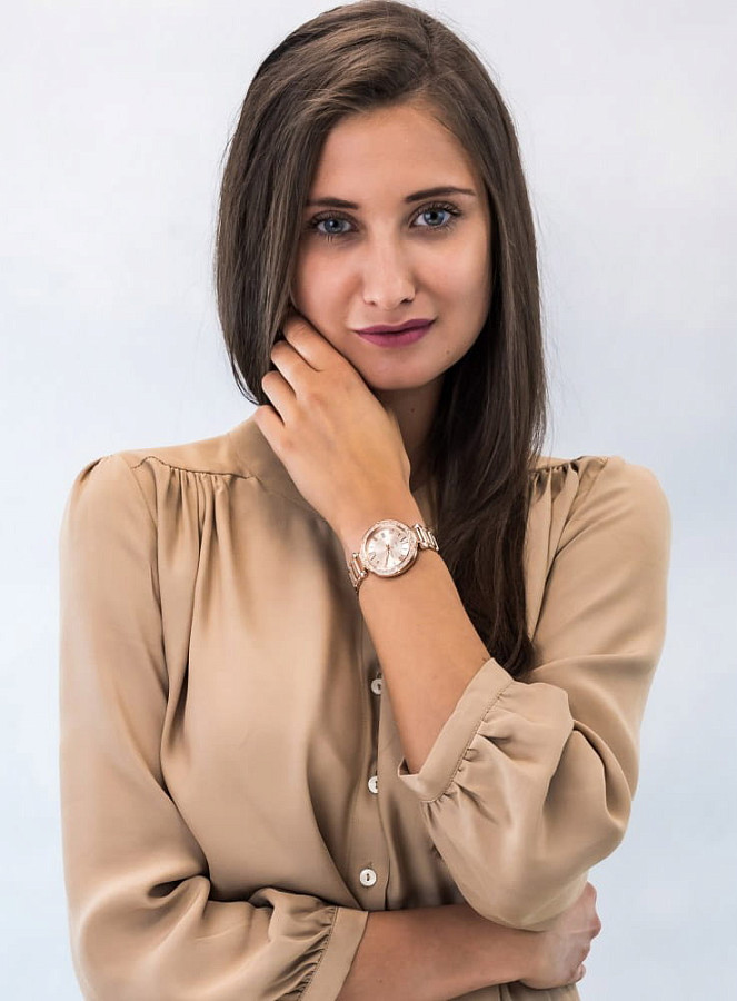 Часы Casio Sheen SHE-4057PG-4AUER — сталь с ip покрытием, женские