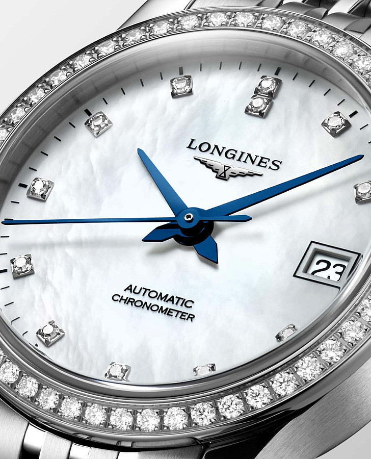 Часы Longines Record Collection L2.320.0.87.6 — нержавеющая сталь, женские