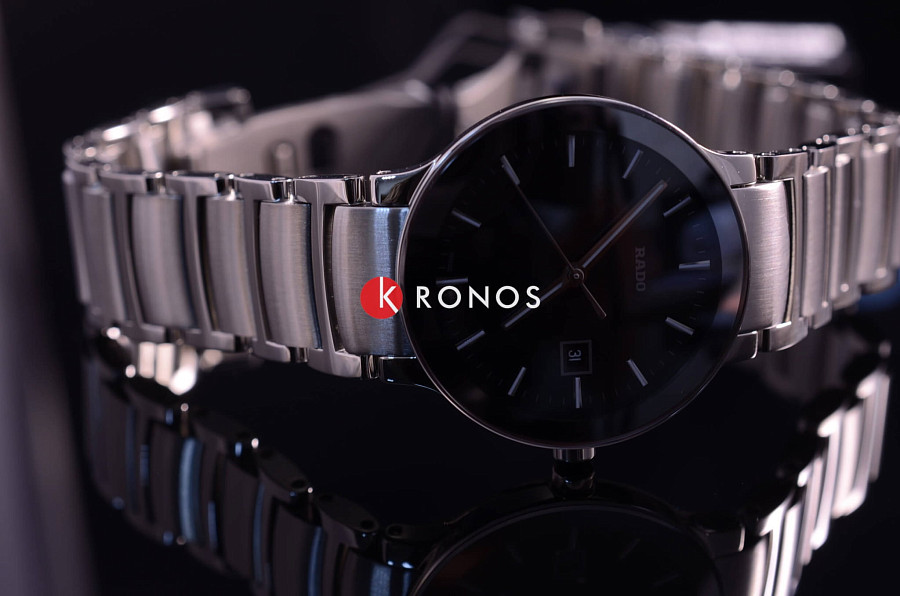 Часы Rado Centrix R30928153 — сталь + керамические вставки, женские