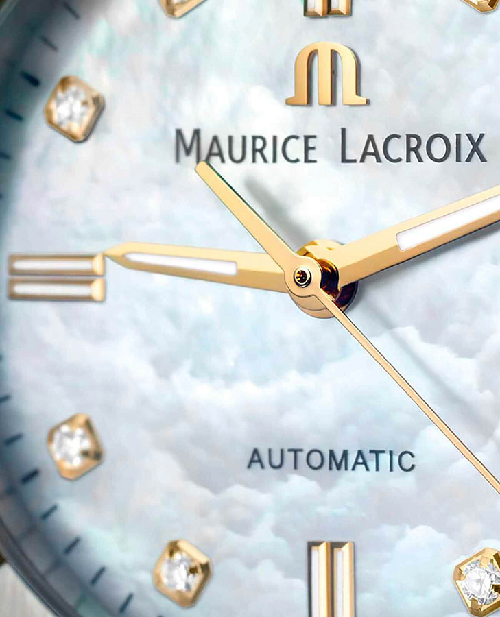 Часы Maurice Lacroix Aikon Automatic AI6006-PVY13-170-2 — механические, металл сталь
