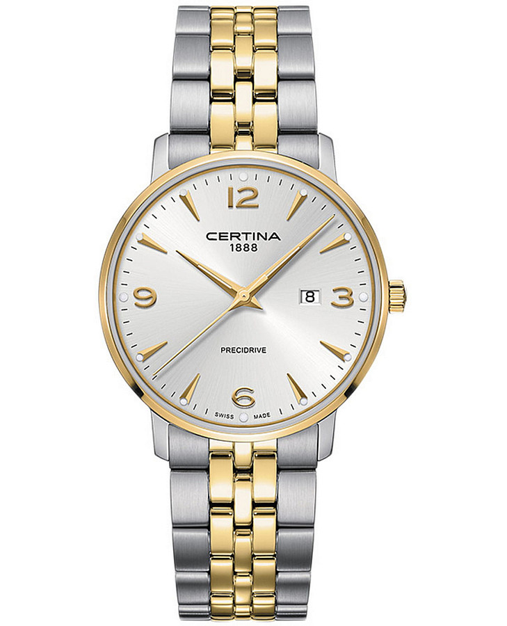 Часы Certina DS Caimano C035.410.22.037.02 — мужские, серебристый