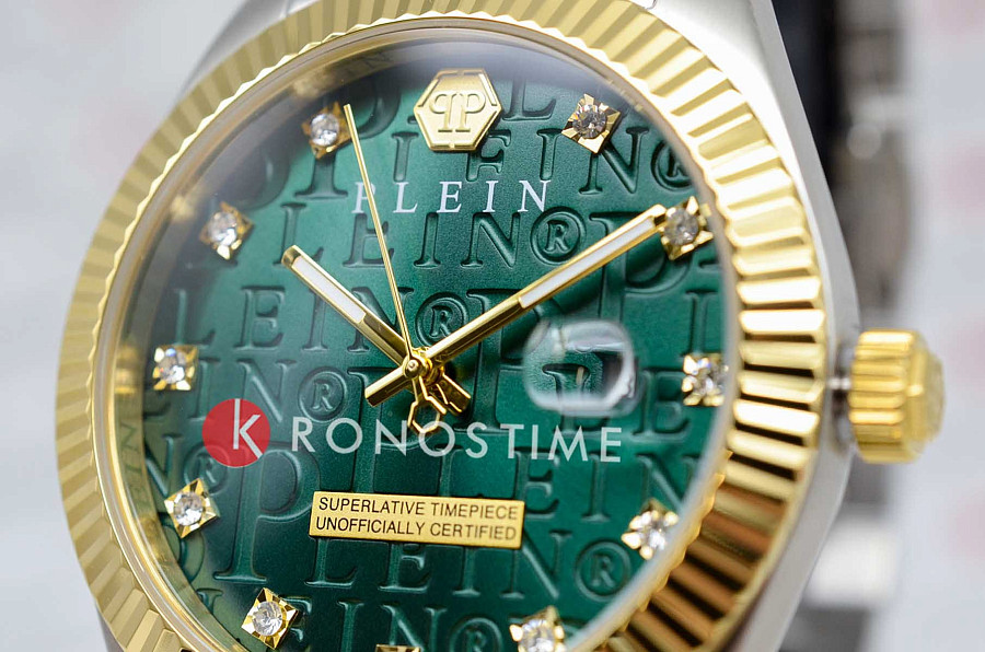 Часы Philipp Plein Date Superlative Gent PWMFA0325 — нержавеющая сталь с pvd-покрытием, мужские