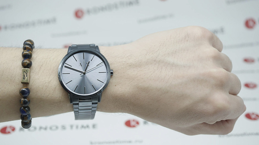 Часы Armani Exchange AX2702 — синий, металл сталь