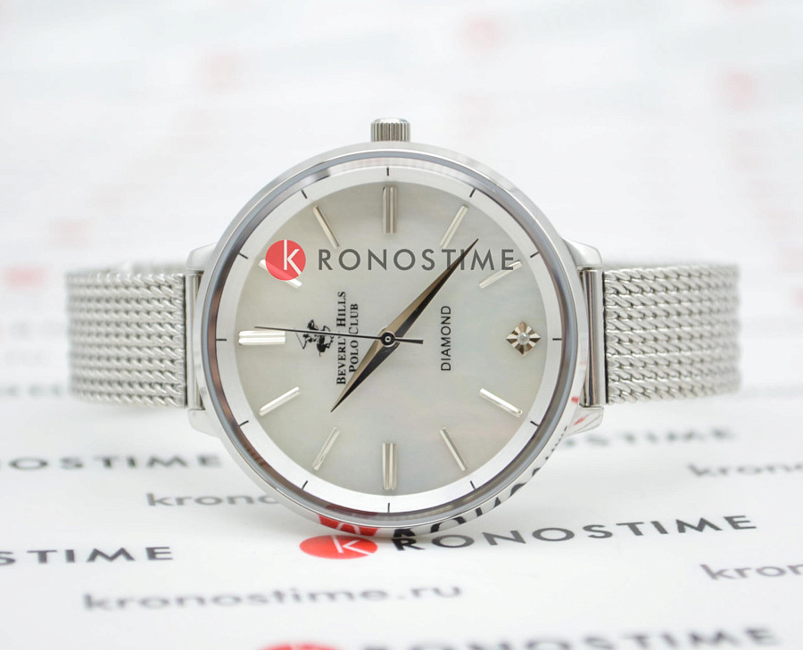 Часы Beverly Hills Polo Club BP3312X.320 — кварцевые, сталь металл