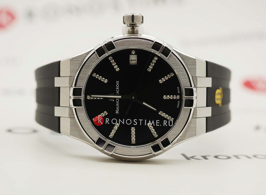 Часы Maurice Lacroix Aikon Quartz AI1106-SS000-350-2 — артикул AI1106-SS000-350-2