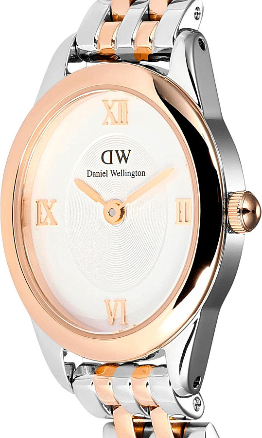 Часы Daniel Wellington Ophelia Mini Two Tone Rose Gold DW00100810 — кварцевые, металл сталь