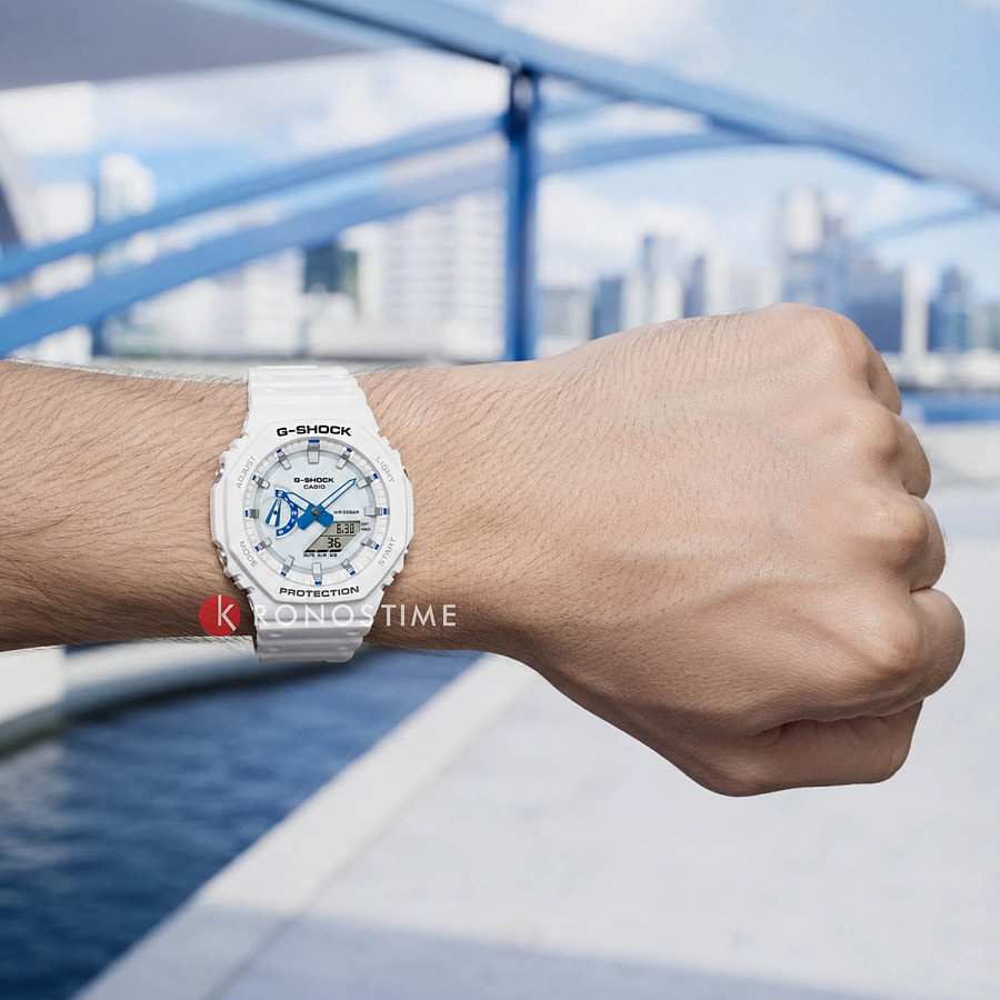 Часы Casio G-SHOCK GA-2100HDS-7A — кварцевые, карбон пластик