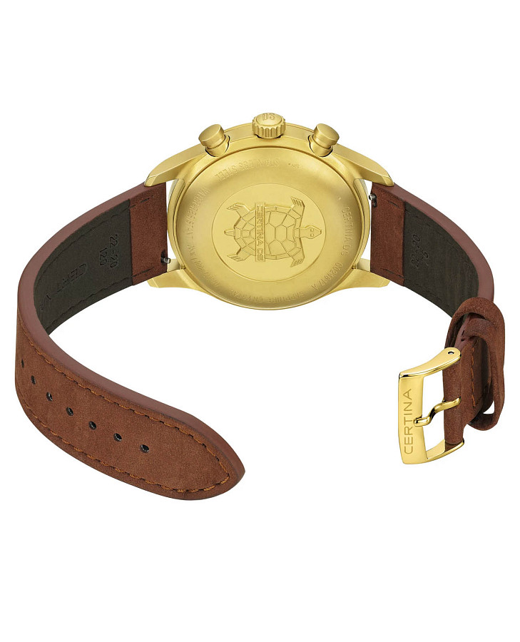 Часы Certina DS Pilot C024.617.36.092.00 — мужские, коричневый