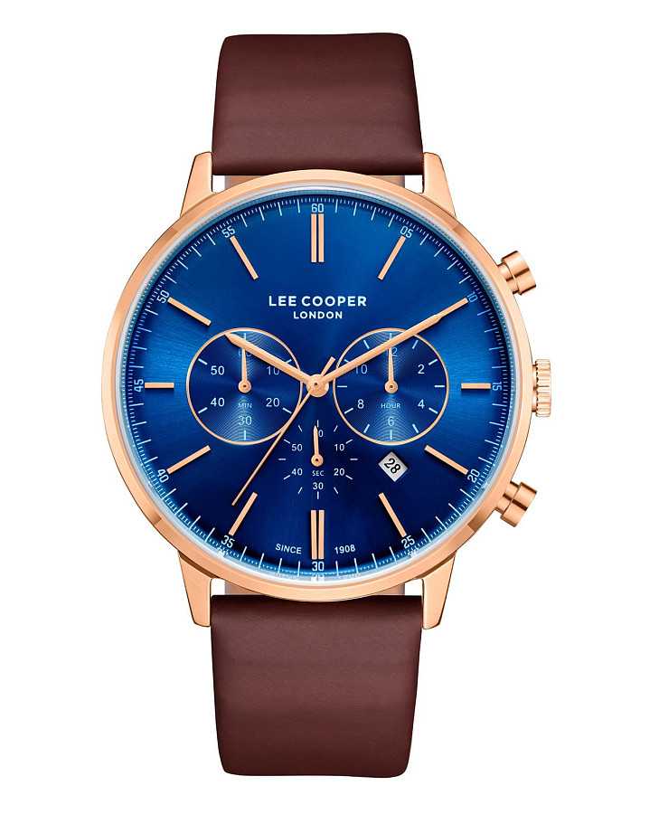 Часы Lee Cooper LC08043.494 — мужские, синий