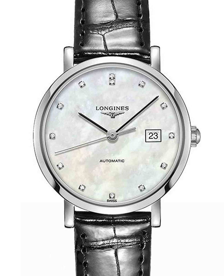 Часы Longines Elegant Collection L4.310.4.87.2 — механические, металл сталь