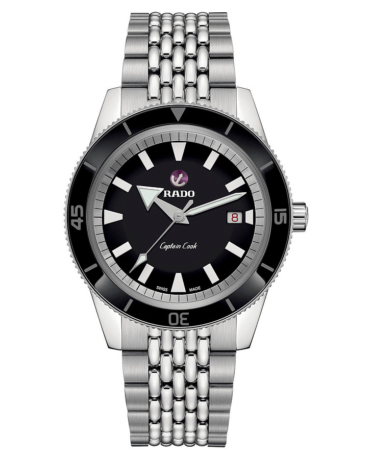 Часы Rado Captain Cook Automatic R32505153 — мужские, черный