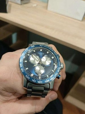 Фото покупателя: Швейцарские наручные часы Tissot SuperSport Chrono T125.617.11.041.00 с хронографом