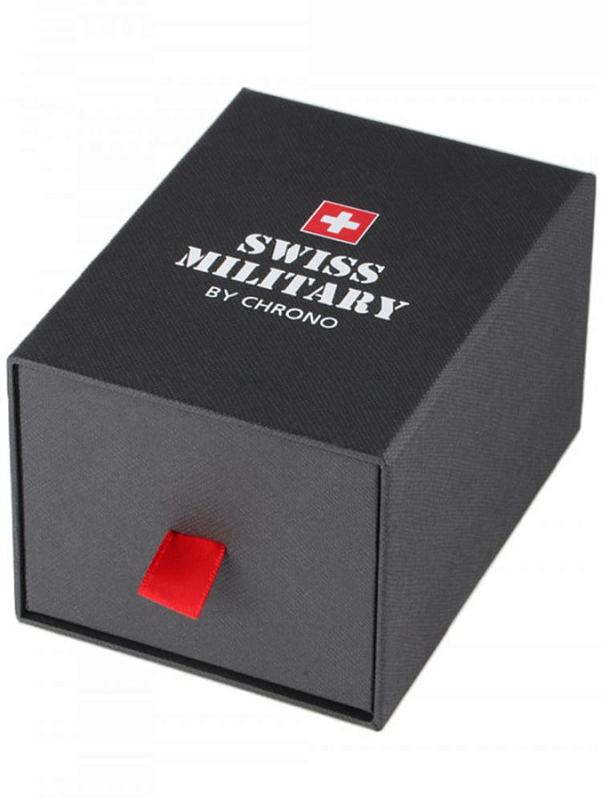 Часы Swiss Military by Chrono SM34083.12 — кварцевые, металл сталь