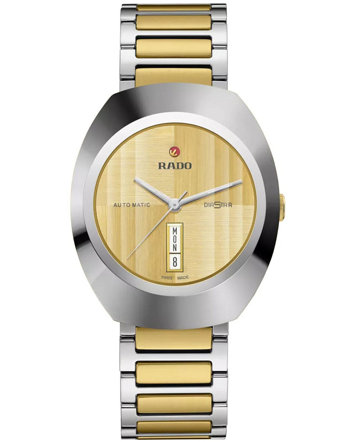 Часы Rado The Original Automatic R12160253 — мужские, желтый