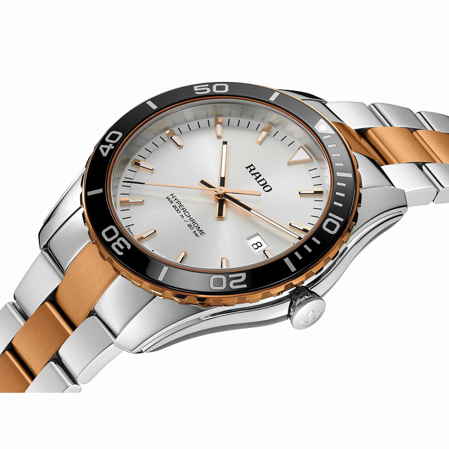 Часы Rado Hyperchrome R32156013 — кварцевые, сталь металл