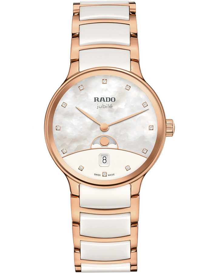 Часы Rado Centrix Diamonds R30232922 — женские, перламутровый