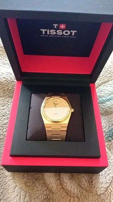 Фото покупателя: Швейцарские механические наручные часы Tissot PRX Powermatic 80 T137.407.33.021.00