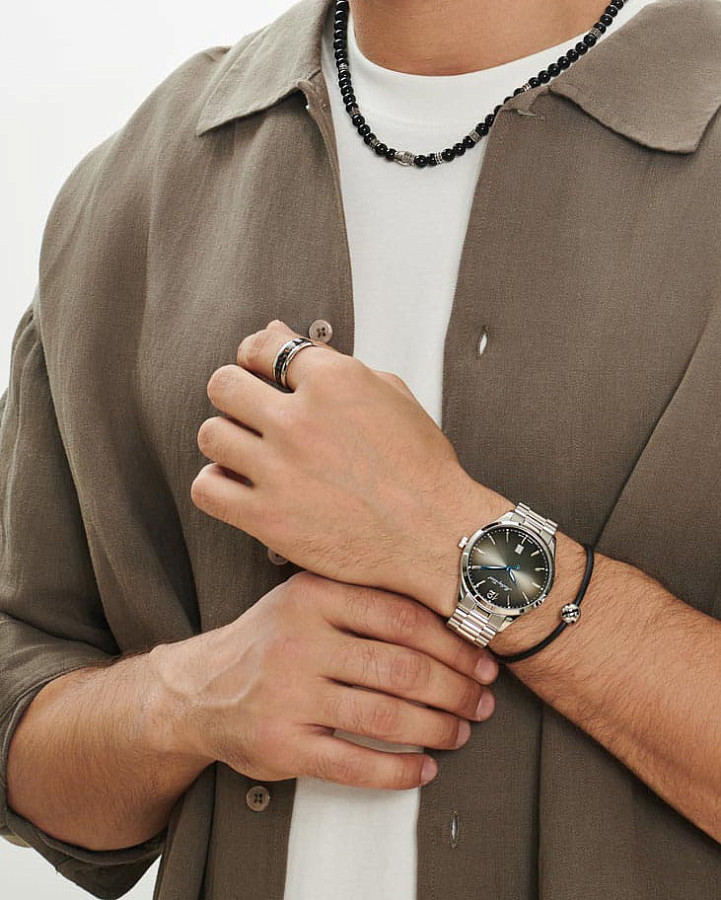Часы Mathey-Tissot Urban H411MAN — кварцевые, металл сталь