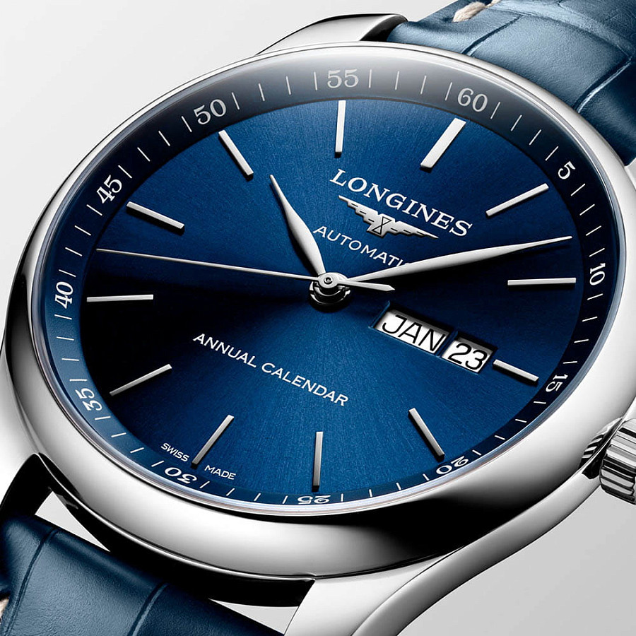 Часы Longines Master Collection L2.920.4.92.0 — кожаный, мужские