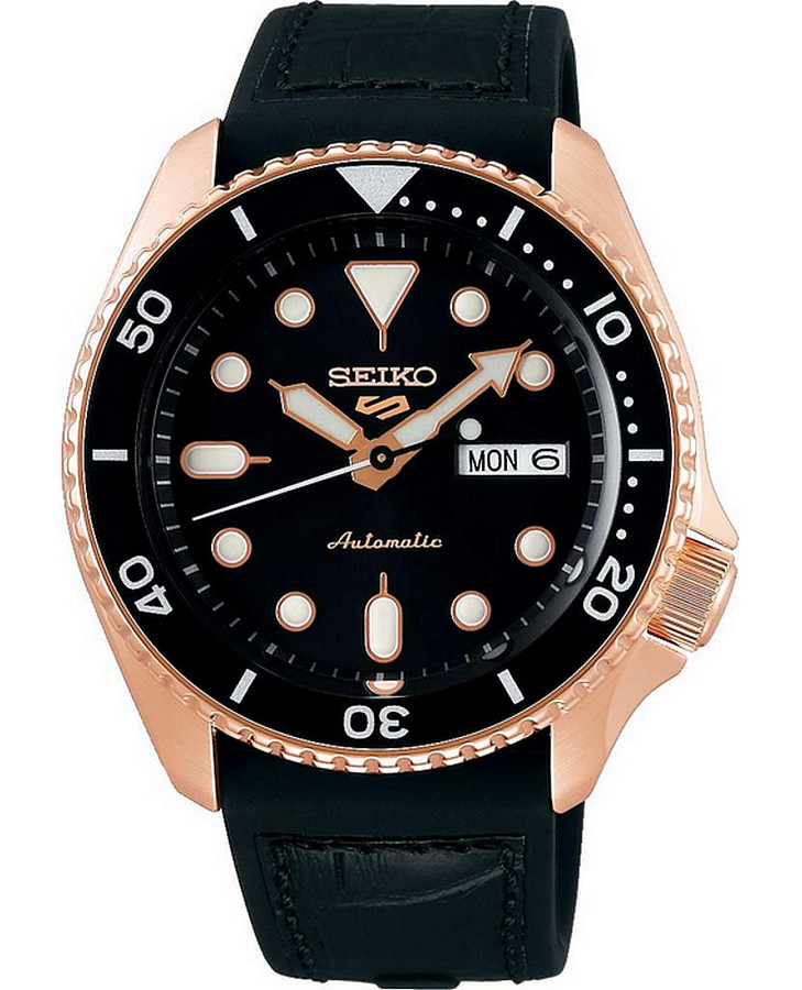 Часы Seiko 5 Sports SRPD76K1 — мужские, черный