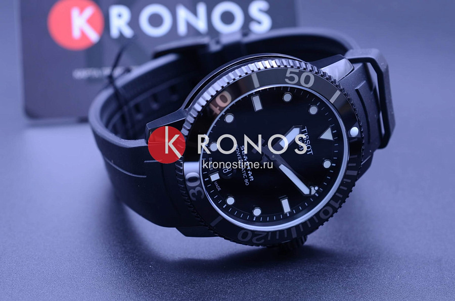 Часы Tissot Seastar 1000 Powermatic 80 T120.407.37.051.00 — Швейцария, механические