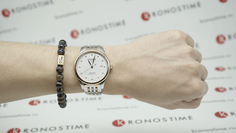 Часы Tissot Le Locle Powermatic 80 T006.407.22.036.01 — сталь c pvd покрытием, мужские