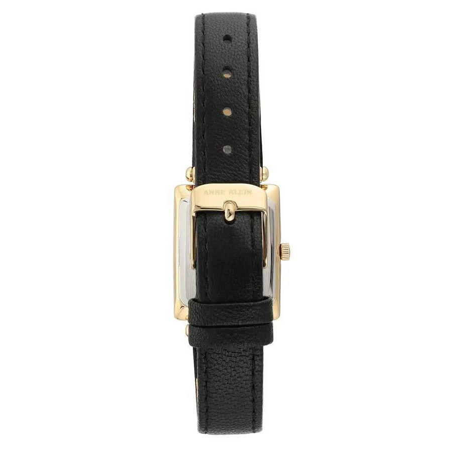 Часы Anne Klein Leather 3752CRBK — сталь металл, США