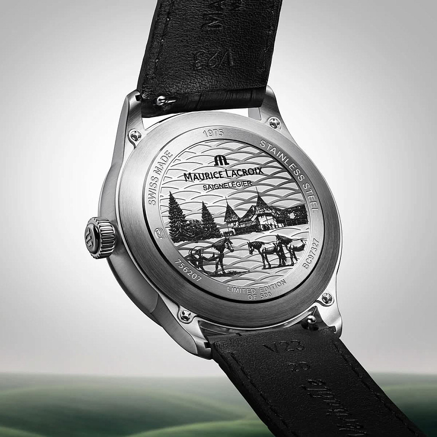 Часы Maurice Lacroix 1975 756207-SS001-330-2 — сталь металл, Швейцария