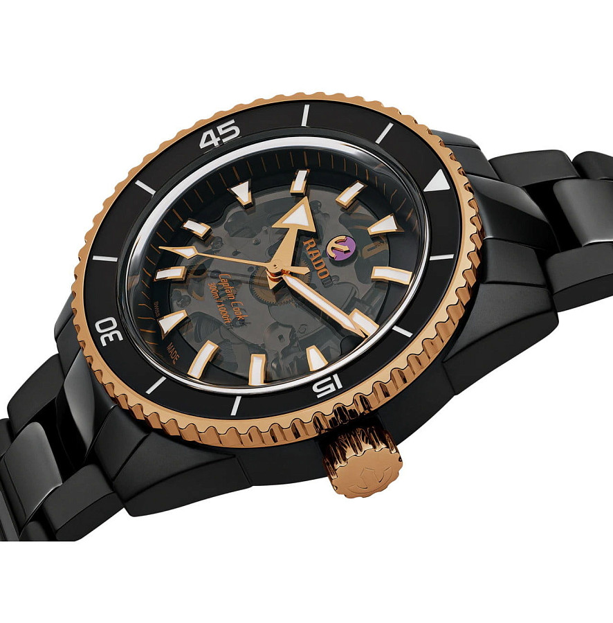 Часы Rado Captain Cook High-Tech Ceramic R32127162 — керамика сталь, Швейцария