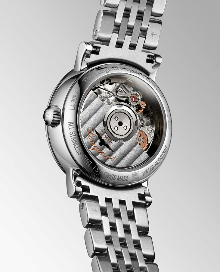 Часы Longines Elegant Collection L4.309.4.87.6 — сталь металл, Швейцария