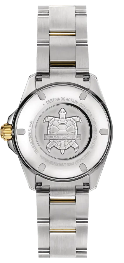 Часы Certina DS Action Lady C032.007.22.116.00 — женские, двухцветный