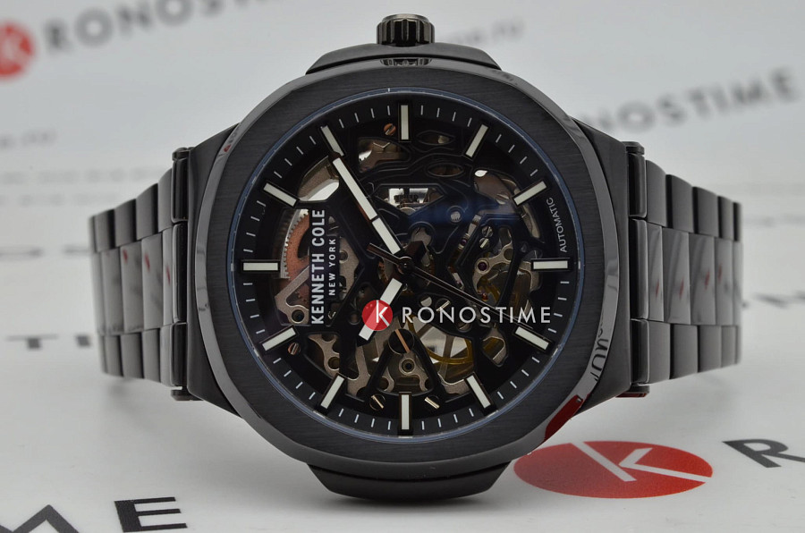 Часы Kenneth Cole Automatic KCWGY0046202 — нержавеющая сталь с pvd-покрытием, мужские