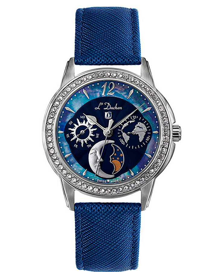 Часы L'Duchen Celeste D 737.13.37 — женские, синий