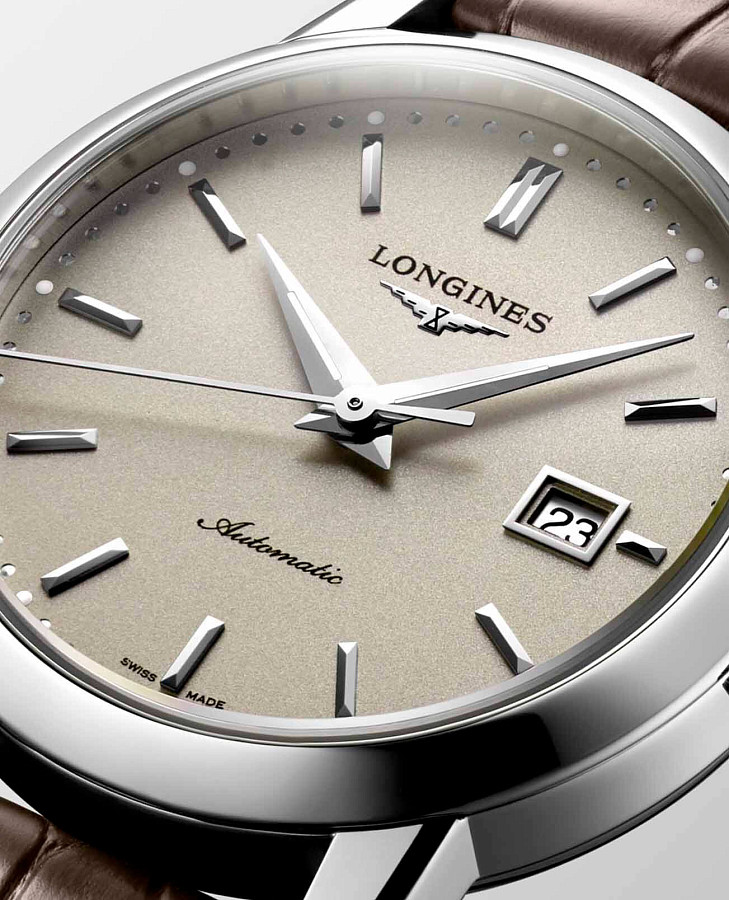Часы Longines 1832 L4.325.4.92.2 — сталь металл, Швейцария