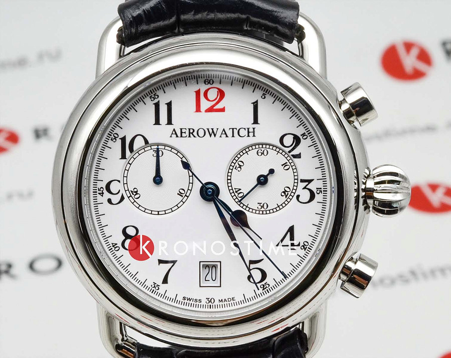 Часы Aerowatch 1942 83926 AA04 — металл сталь, Швейцария