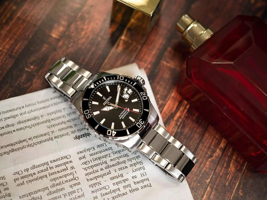 Часы Festina Automatic F20531/4 — металл сталь, Испания