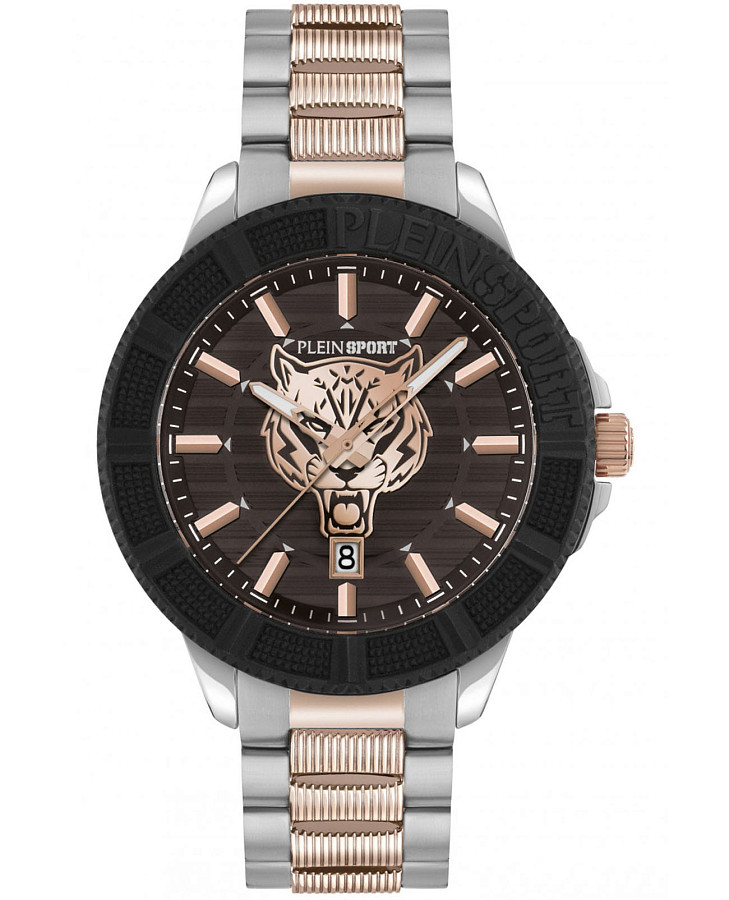 Часы Plein Sport City Rush PSAEA0924 — мужские, коричневый