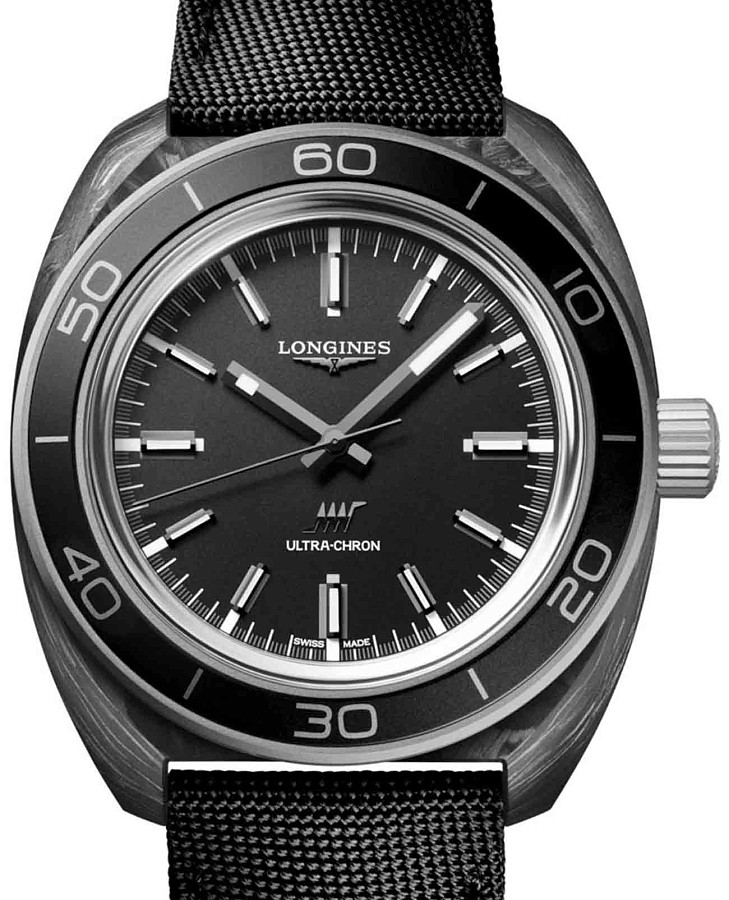 Часы Longines Heritage L2.839.4.52.2 — механические, титан металл