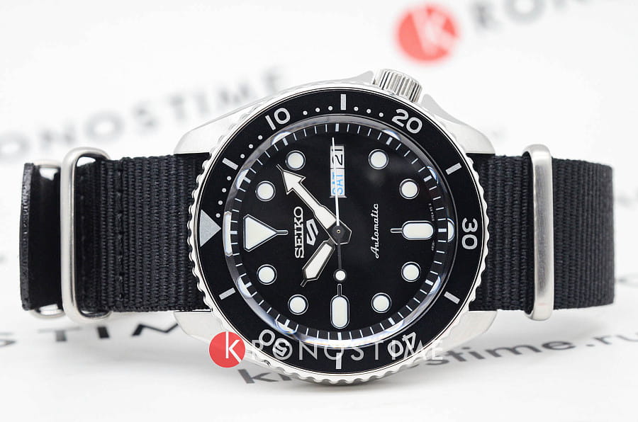Часы Seiko 5 Sports SRPD55K3S — механические, сталь металл