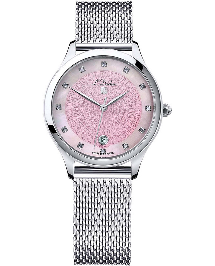 Часы L'Duchen Grace D 791.17.39 M — женские, розовый